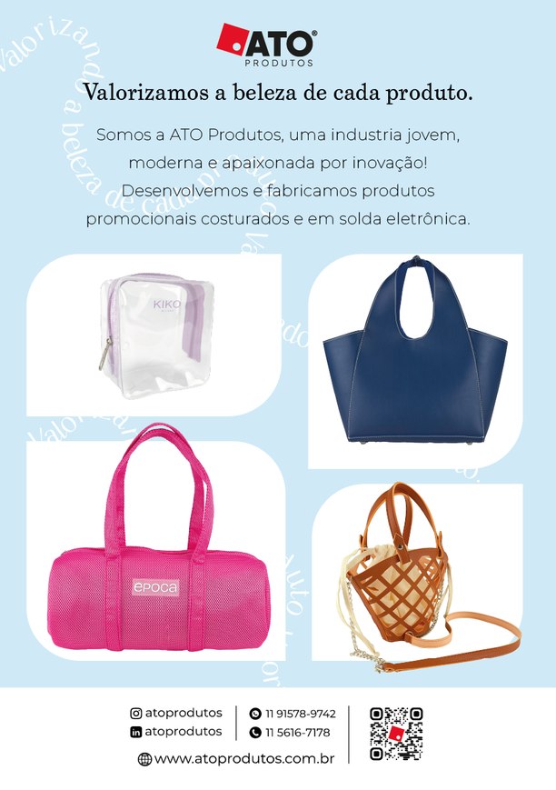 Página do catálogo: Valorizamos a beleza de cada produto