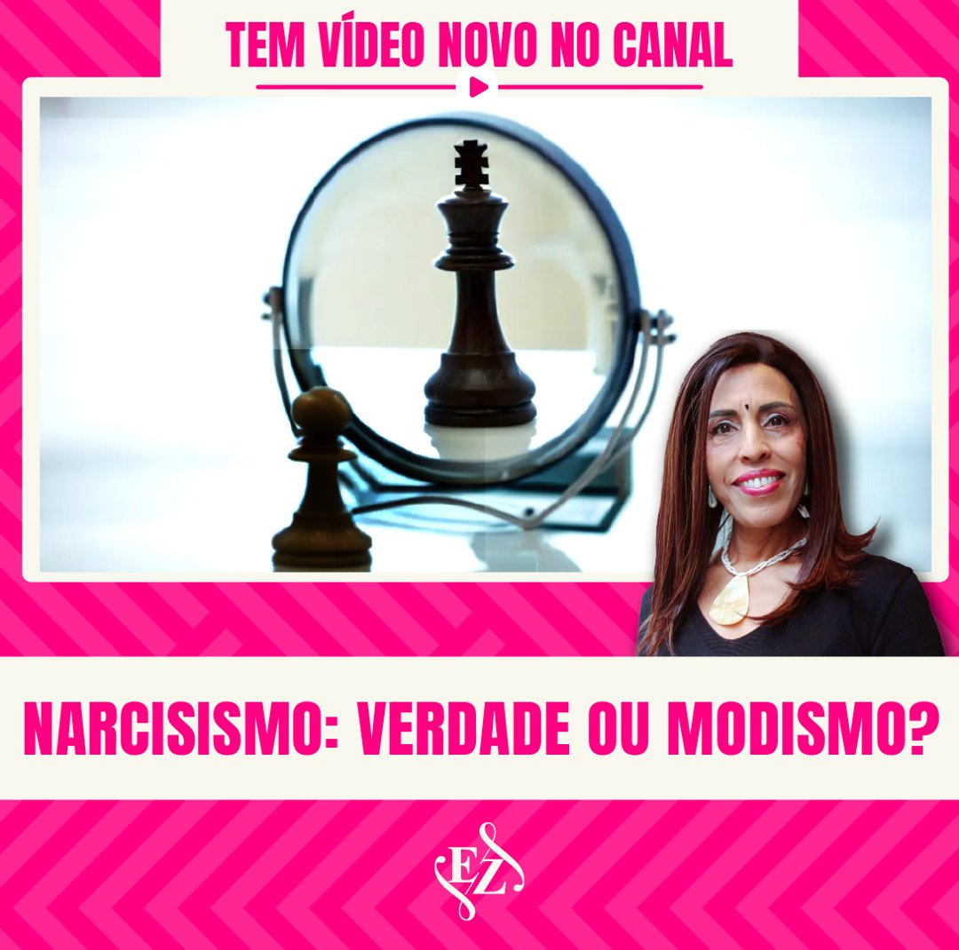 Post de vídeo novo no canal: Narcisismo: verdade ou modismo?