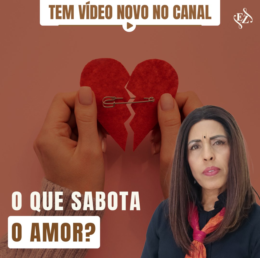Post de vídeo novo no canal: O que sabota o amor?