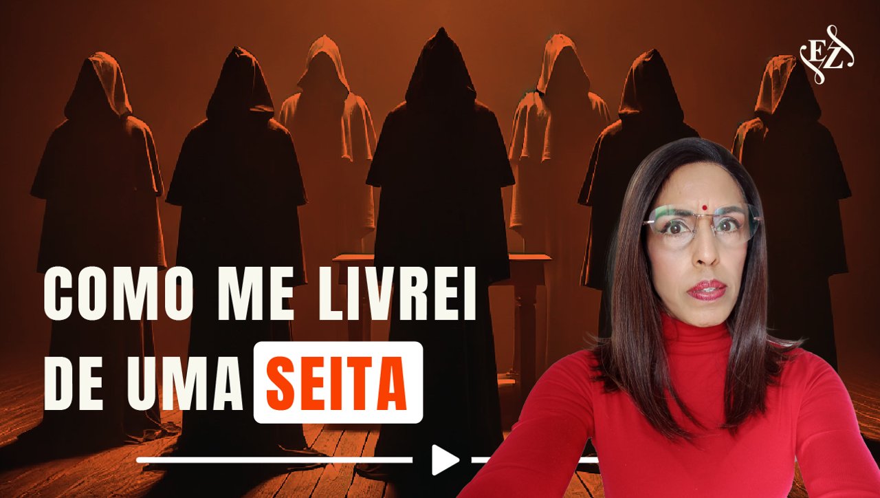 Thumbnail do YouTube: Como me livrei de uma seita