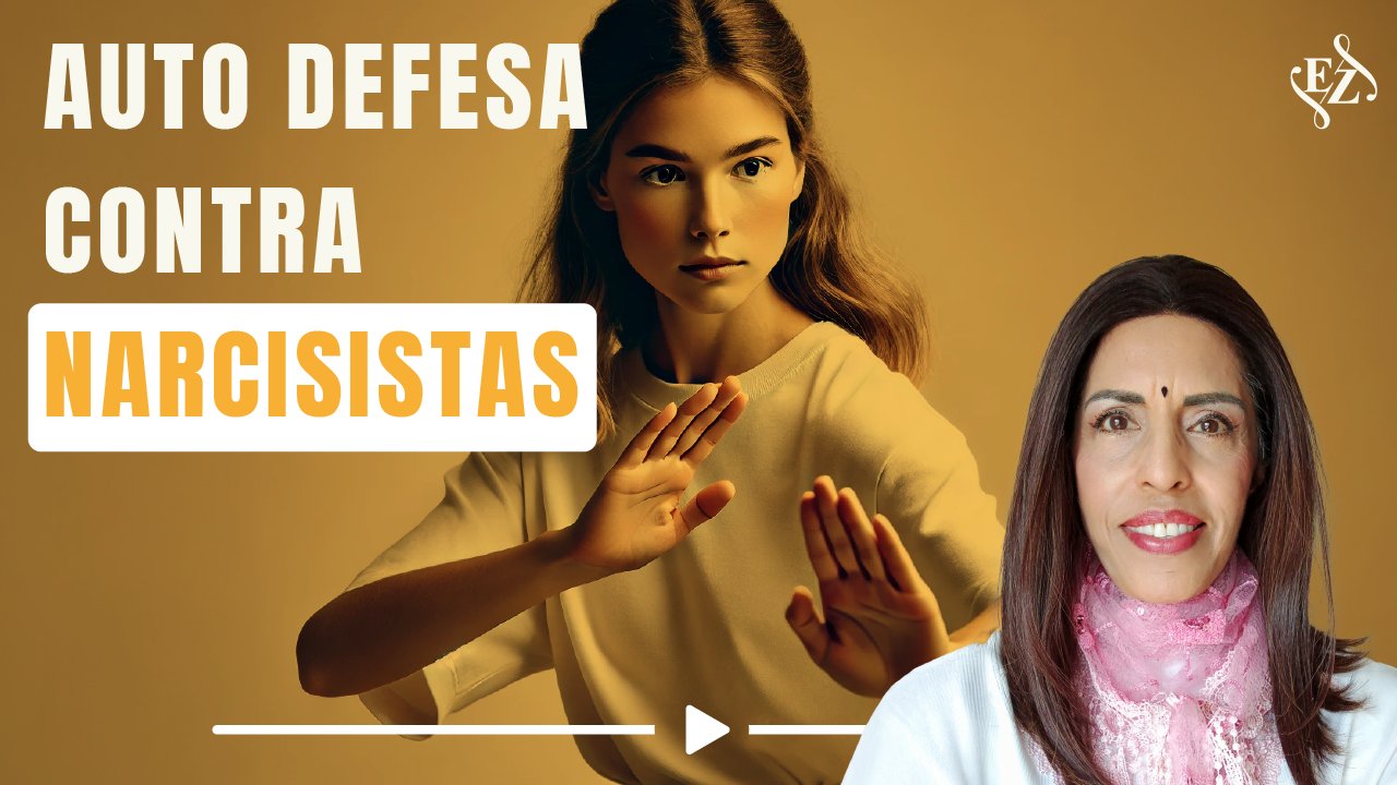 Thumbnail do YouTube: Autodefesa contra narcisistas