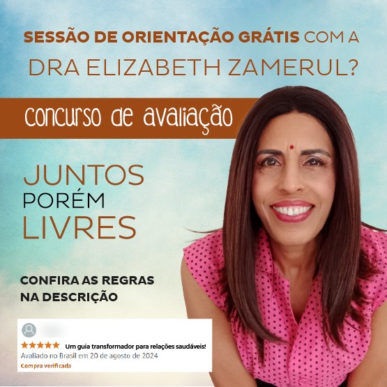 Post do concurso de avaliação na Amazon: sessão de orientação grátis com a Dra. Elizabeth